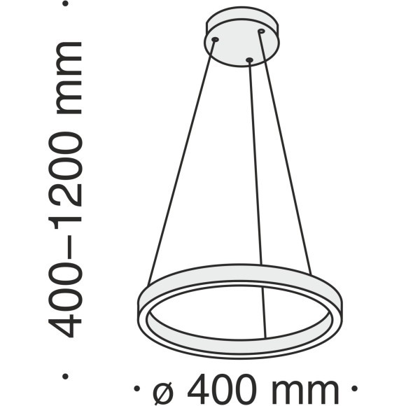 Подвесной светильник светодиодный Rim MOD058PL-L22W4K
