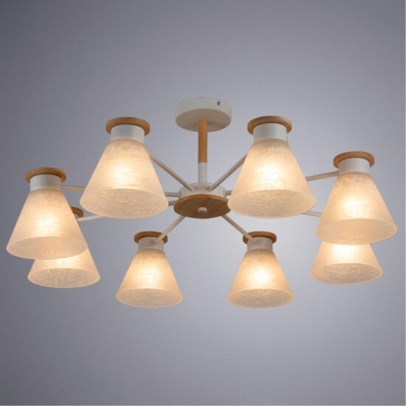 Люстра потолочная Arte Lamp A1031PL-8WH TYLER под лампы 8xE27 60W