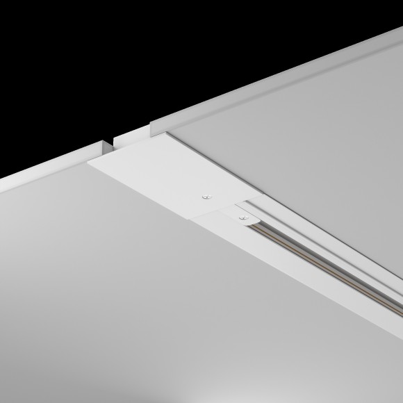 1м белый встраиваемый в ГКЛ однофазный шинопровод Maytoni TRX004-111W