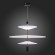 SL6101.423.01 Люстра подвесная ST-Luce Черный/Белый LED 1*15W 3000K ISOLA