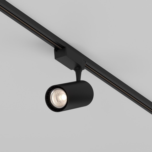 Однофазный двужильный светодиодный трековый светильник Maytoni Unity TR003-1-36W3K-M-B Vuoro 3000К 3450Лм CRI90+ 36° 36Вт