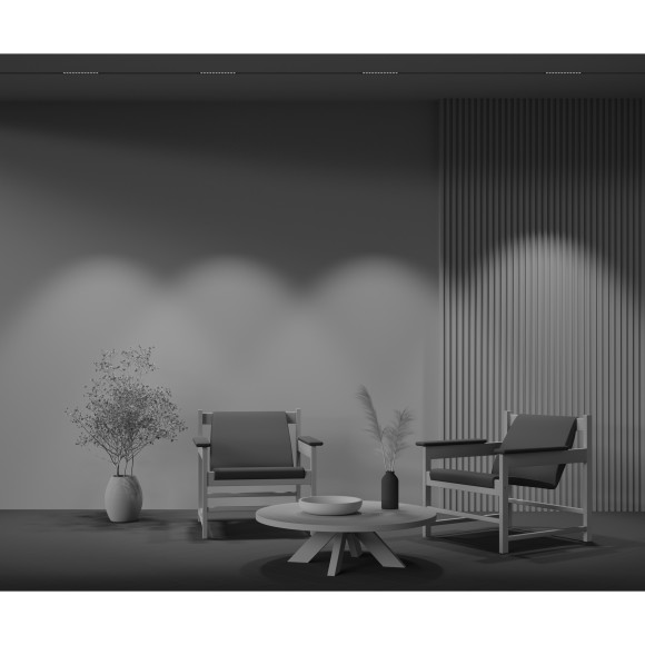 Трековый светильник Technical TR031-4-12WTW-DD2-B