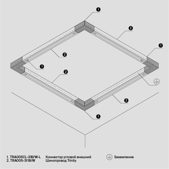 Соединитель Accessorises TRA005CL-31B-L Соединитель Accessorises TRA005CL-31B-L