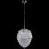 Светильник подвесной Crystal Lux CHARME SP4 CHROME/TRANSPARENT
