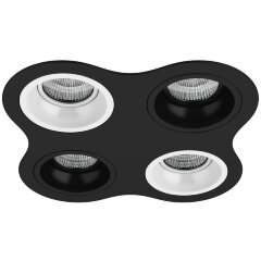 Встраиваемый светильник Lightstar D64706070607 Domino под лампы 4xGU5.3 200W