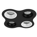 Встраиваемый светильник Lightstar D64706070607 Domino под лампы 4xGU5.3 200W