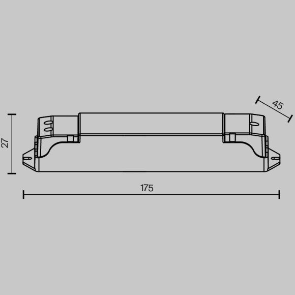 Контролллер Maytoni 12-48VDC Push-dim AC230 TRIAC 731001