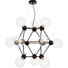 Подвесной светильник Zodiak LDP 160N-12 BK+PR Подвесной светильник Zodiak LDP 160N-12 BK+PR