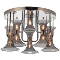 Подвесной светильник Lumina Deco Warni LDC 6819-5 GY