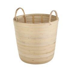 426513 NARAHA Декоративная корзина дерево коричневый H410 Ø360 426513 NARAHA Декоративная корзина дерево коричневый H410 Ø360