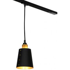 Однофазный двужильный трековый светильник Lussole LSP-9861-TAB Shirley под сменную лампу Е27 Однофазный двужильный трековый светильник Lussole LSP-9861-TAB Shirley под сменную лампу Е27