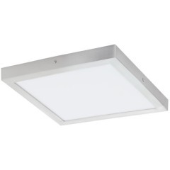 97265 Светодиодный накладной светильник FUEVA 1, 25W(LED), 2500lm, 400х400, H30, алюминий, cеребряный/