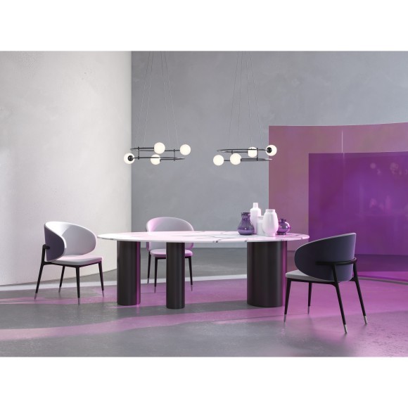 Подвесной светильник кольцом Maytoni MOD317PL-04B Balance под лампы 4xG9 40W