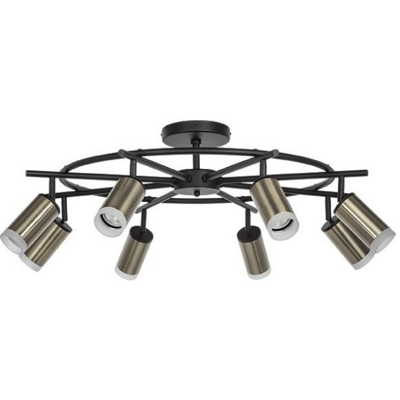 Люстра на штанге Lightstar LR7183180 Rullo под лампы 8xGU10 400W