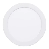 Встраиваемый светильник EGLO FUEVA 6 901418, встроенный LED 10,5Вт, CCT перекл. цветовой температуры на драйвере, 2700/4000/6500К, CRI 80, 1200Лм, диаметр 168 мм, подключение 220В, IP44, монтажное отверстие 155 мм, глубина 40 мм