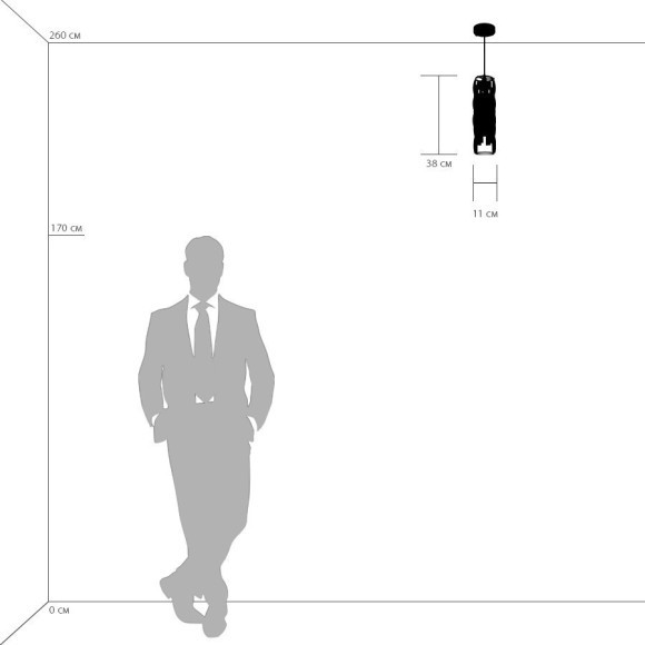 Подвесной светильник хрустальный Limpio 722030