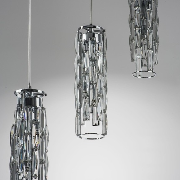Подвесной светильник хрустальный Limpio 722030