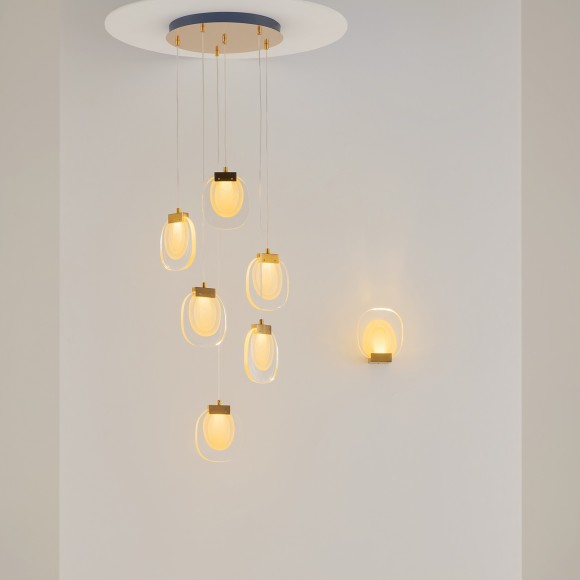 Настенный светильник (бра) Maytoni MOD367WL-L3BSK