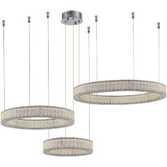 SL6008.113.03 Люстра подвесная ST-Luce Хром/Хром LED 3*95W 3000K LATOZZO SL6008.113.03 Люстра подвесная ST-Luce Хром/Хром LED 3*95W 3000K LATOZZO