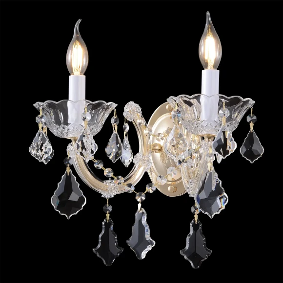 Бра Crystal Lux CRISTELLE AP2 GOLD 4290/402