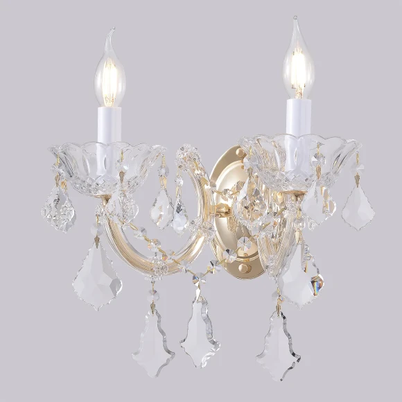 Бра Crystal Lux CRISTELLE AP2 GOLD 4290/402