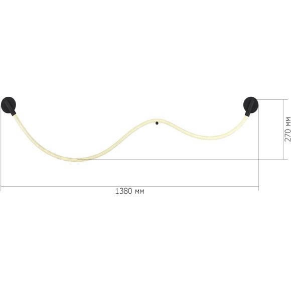 SL6118.401.01 Светильник настенный ST-Luce Черный/Белый LED 1*20W 4000K MARLOW SL6118.401.01 Светильник настенный ST-Luce Черный/Белый LED 1*20W 4000K MARLOW