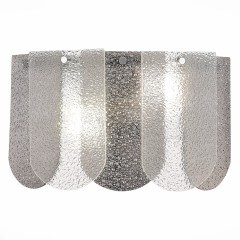 SLE1125-101-02 Светильник настенный Хром/Прозрачно-Дымчатый E14 2*40W ERZO SLE1125-101-02 Светильник настенный Хром/Прозрачно-Дымчатый E14 2*40W ERZO