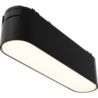 TR080-1-6W3K-B Трековый магнитный светодиодный светильник Maytoni Radity 48V CRI90+ 3000К 350Лм 120° 6Вт