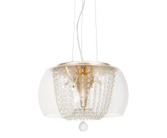 Подвесной светильник Lumina Deco Disposa LDP 7018-400 PR+F.GD