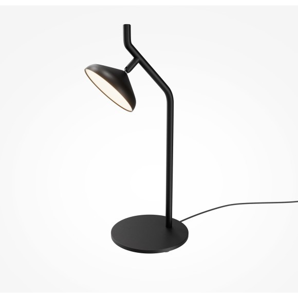 MOD451TL-L8B3K1 Черный настольный светильник с сенсорным диммированием и поворотным плафоном, 9Вт, 3000К, 90CRI, 120° Maytoni Vita