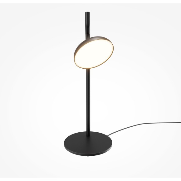 MOD451TL-L8B3K1 Черный настольный светильник с сенсорным диммированием и поворотным плафоном, 9Вт, 3000К, 90CRI, 120° Maytoni Vita