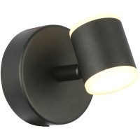SL1597.401.01 Светильник настенный ST-Luce Черный/Белый LED 1*6W 3000K FORMOLLA