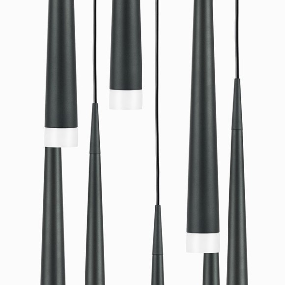 Длинный подвесной светильник Lightstar 807087 Punto под лампы 8xG9 200W