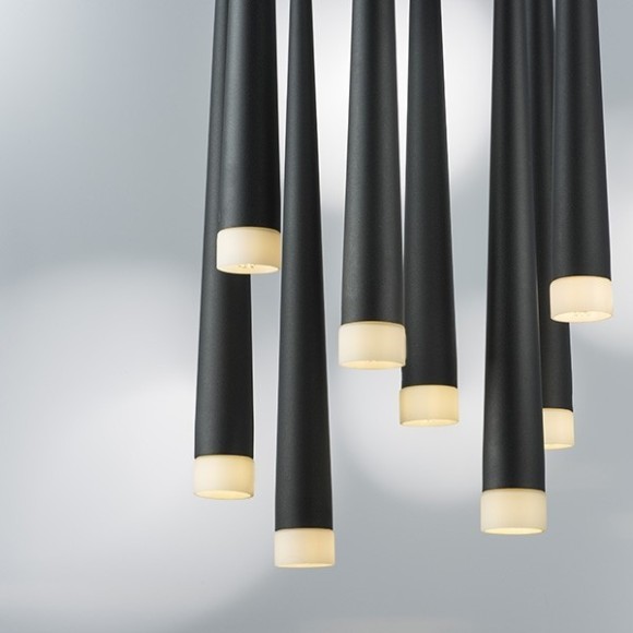 Длинный подвесной светильник Lightstar 807087 Punto под лампы 8xG9 200W