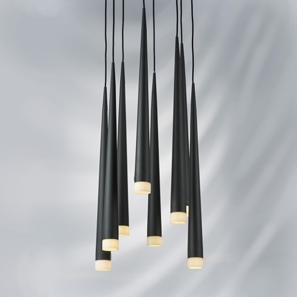 Длинный подвесной светильник Lightstar 807087 Punto под лампы 8xG9 200W