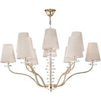 Люстра Crystal Lux ARMANDO SP6+6 GOLD 0181/312