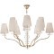 Люстра Crystal Lux ARMANDO SP6+6 GOLD 0181/312