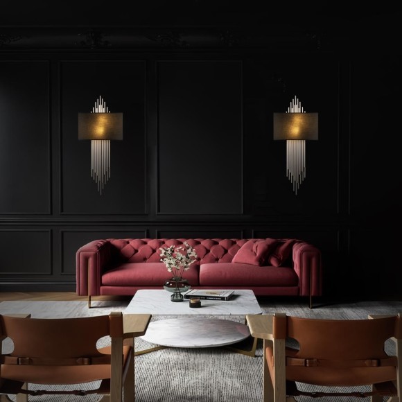 10107 Silver white Настенный светильник LOFT IT Elegio 10107 Silver white Настенный светильник LOFT IT Elegio