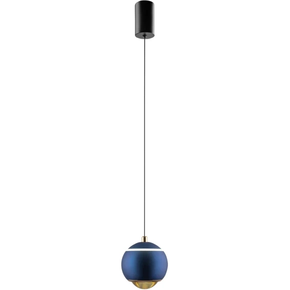 Светильник подвесной Crystal Lux CARO SP LED BLUE