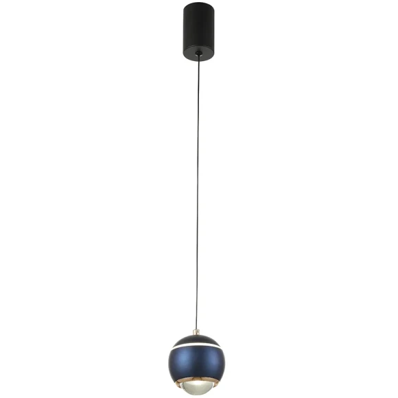 Светильник подвесной Crystal Lux CARO SP LED BLUE