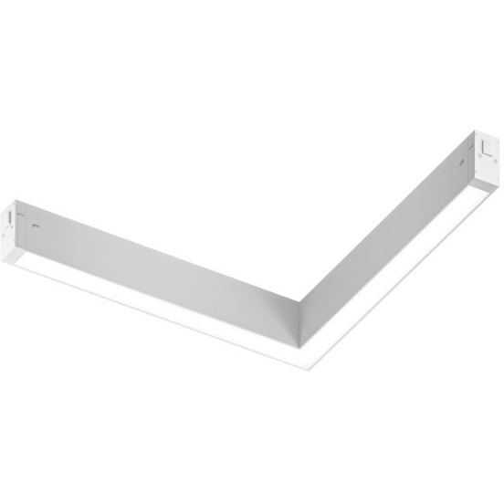 Угловой светильник SIMPLE LINEAR 18W 4000K, белый Угловой светильник SIMPLE LINEAR 18W 4000K, белый