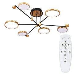 Люстра потолочная Arte Lamp A1364PL-6PB HOLLY светодиодная LED 60W