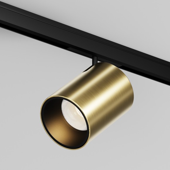 TR187-1-9W2.7K-M-BBS Ультратонкий трековый магнитный светодиодный светильник Maytoni Levity CRI90+ 2700К 500Лм 36° 9Вт