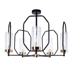Люстра потолочная Arte Lamp A7004PL-5BK CELAENO под лампы 5xE14 60W