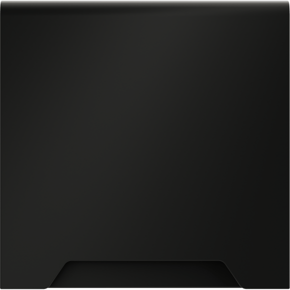 Накладка для розетки с заземлением, защитными шторками и крышкой, S70 (черный матовый)