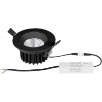 Светильник встраиваемый поворотный 10W 38G черный Soffi IP65 Lightstar 212447IP65