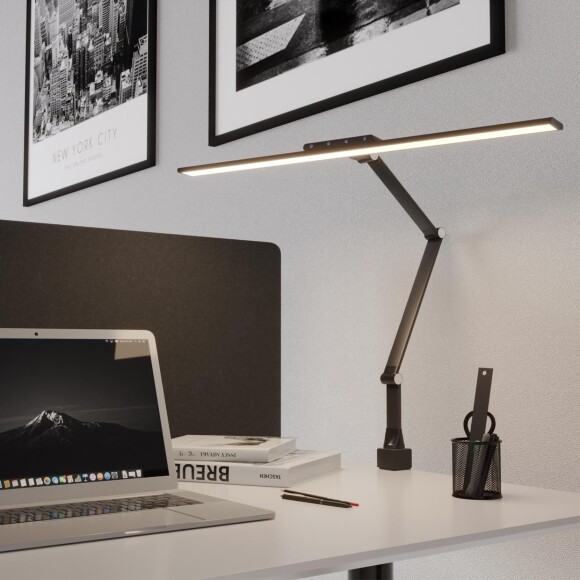 359969 LEDO NT26 000 черный Лампа настольная диммируемая полного спектра LED IP20 24W 220V 4000K 1670Лм STUDI