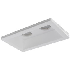 Гипсовый светильник под покраску Arte Lamp A9214PL-2WH INVISIBLE под лампы 2xGU10 35W