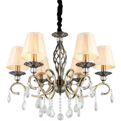 Подвесная люстра Mezzano OML-79113-06 Подвесная люстра Mezzano OML-79113-06