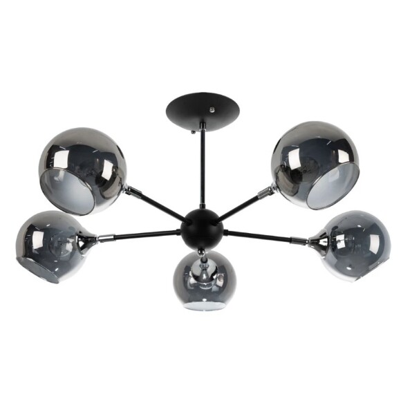 Люстра потолочная Arte Lamp A2708PL-5BK LAGOS под лампы 5xE27 60W
